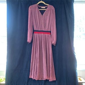 Tory Burch Silk Flowy Silk Dress Size EUC